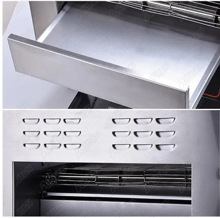 ECT2440 conveyor bun bread pizza cookie toaster oven machine electric 220V 110V
