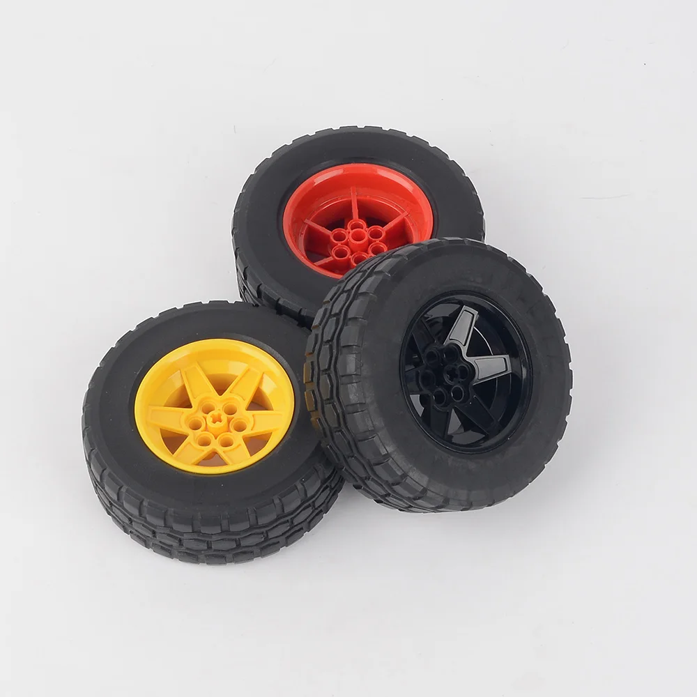 

PART 15038 Wheel 56 x 36 Technic Racing Medium with 6 Pin Holes 92912 Tyre 94.3 x 38 R LegoINGlys Building Blocks MOC