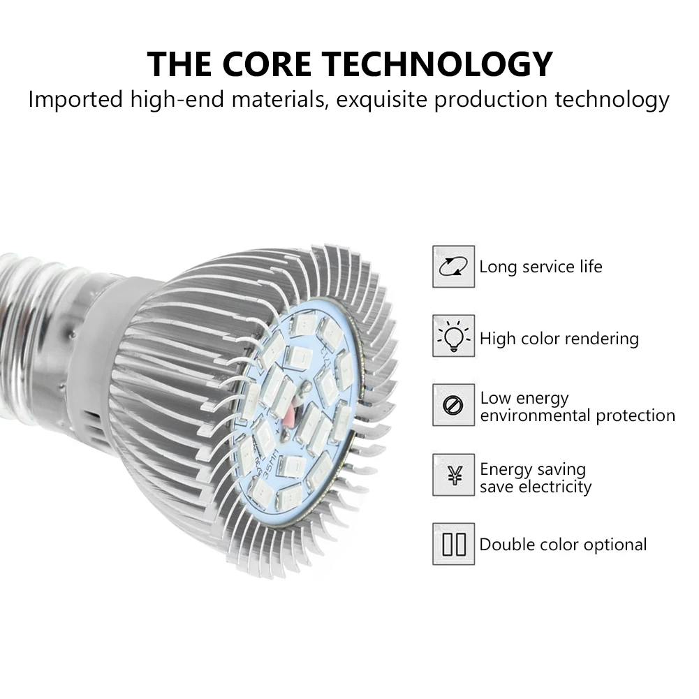 

Full Spectrum LED Plant Grow Light Bulb Fitolampy Phyto Lamp For Indoor Garden Plants Flower Hydroponics Grow Tent Box