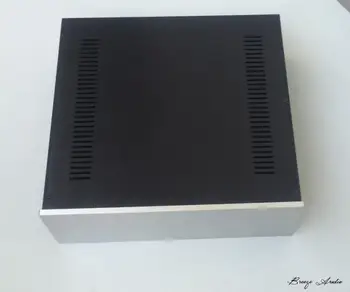 

New aluminum amp chassis /home audio amplifier case size 430mm * 140mm * 410mm