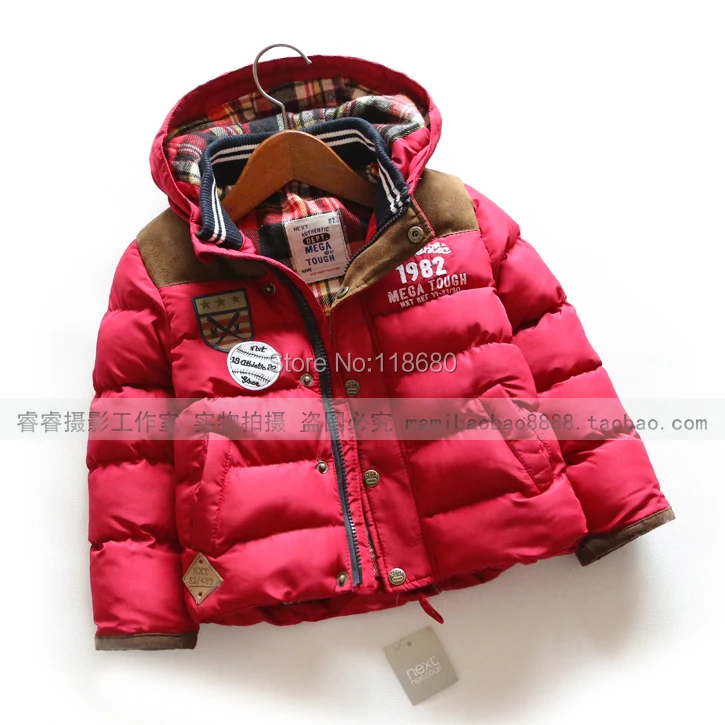 Новые зимние куртки сезон осень-зима детская одежда повседневное пальто для маленьких мальчиков детские куртки плотные пуховые парки теплые пальто с капюшоном