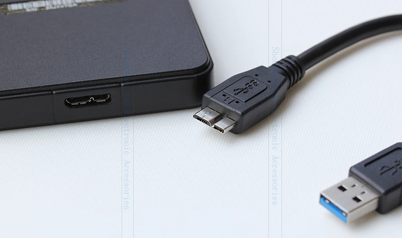 10 см 20 см Micro B USB 3,0 Синхронизация данных зарядный короткий кабель для USB3.0 жесткого диска