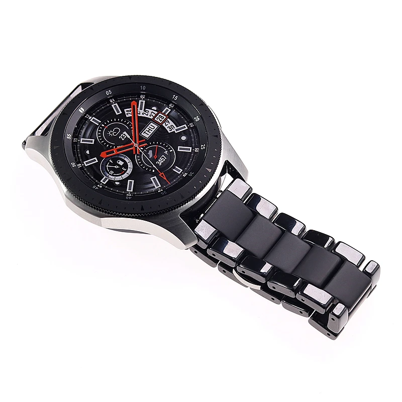 Pulseiras de Cerâmica para Samsung Gear Banda 22mm Assista Engrenagem Pulseira Relógio Huawei gt Galaxy 46mm42mm s2 s3 20
