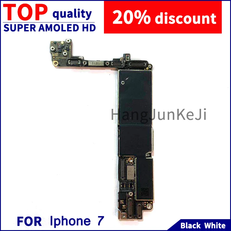 

for iphone7 Motherboard Without Fingerprint Board 32G/128G/256G Unlocked Motherboard