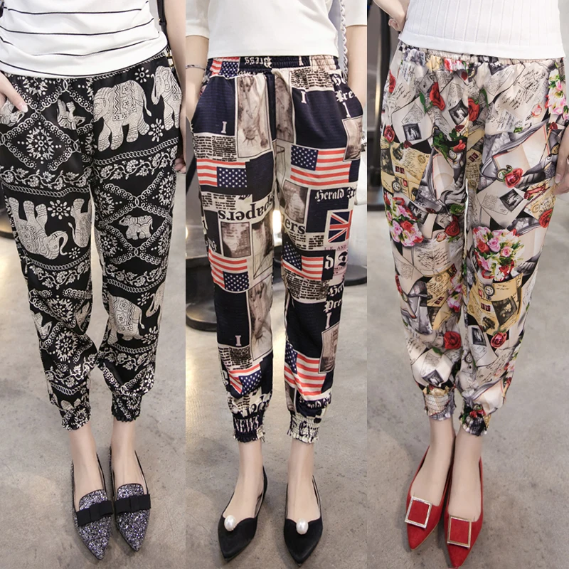 rayon harem pants