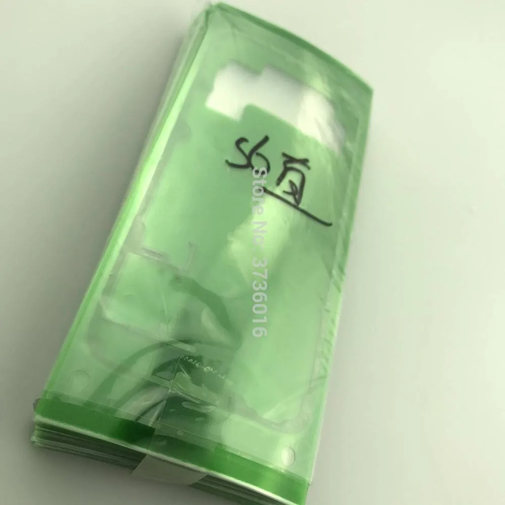 10 قطع Backcover ملصقا لسامسونج غالاكسي S6 البطارية الغلاف الخلفي لاصق ملصق استبدال الهاتف المحمول إصلاح تجديد
