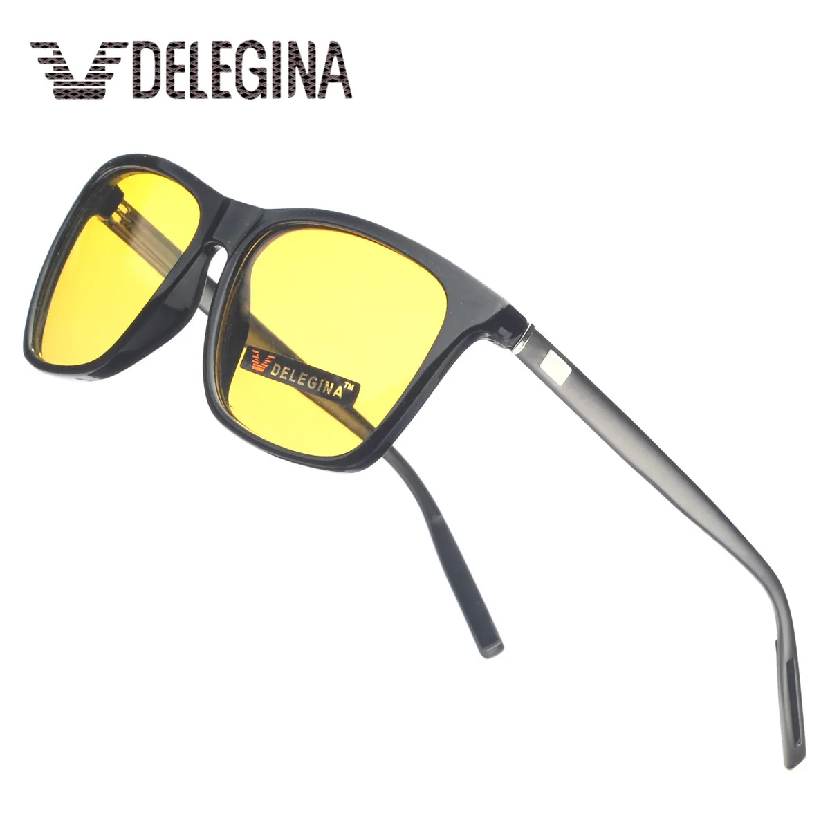 Трендовые фотохромные мужские солнцезащитные очки, поляризационные солнцезащитные очки Хамелеон для мужчин, защитный чехол для вождения