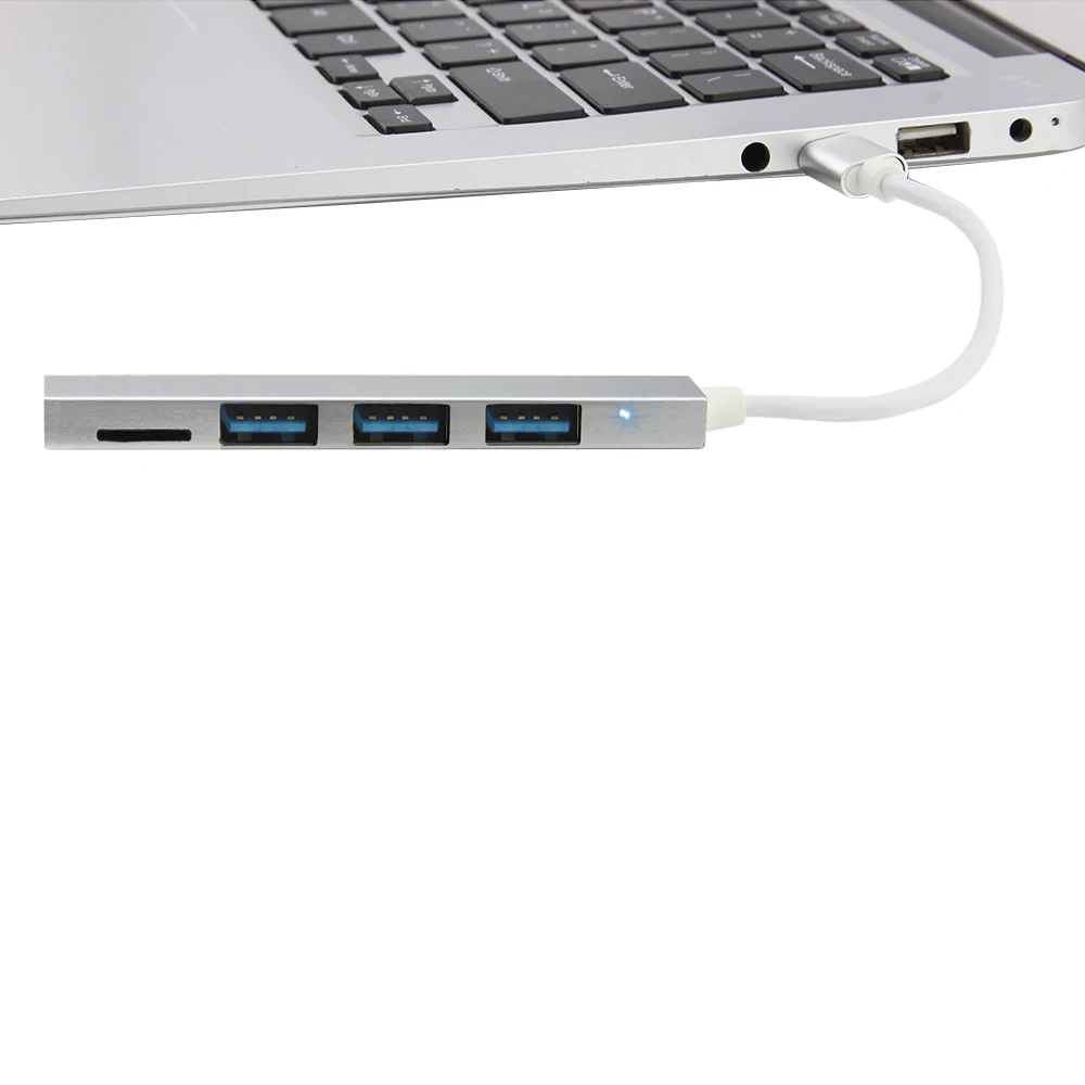 USB3.0 Hub Card Reader To Type-C