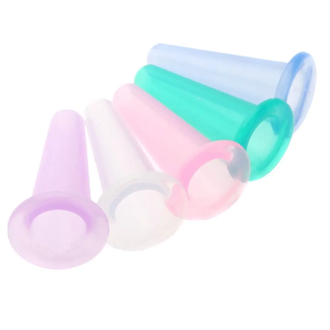 

4 Colors Faical Massage Silicone Cupping Cup/ Body Treatment /Therapy /Cellulite Cupping/Face Health Care Treatment Home Use