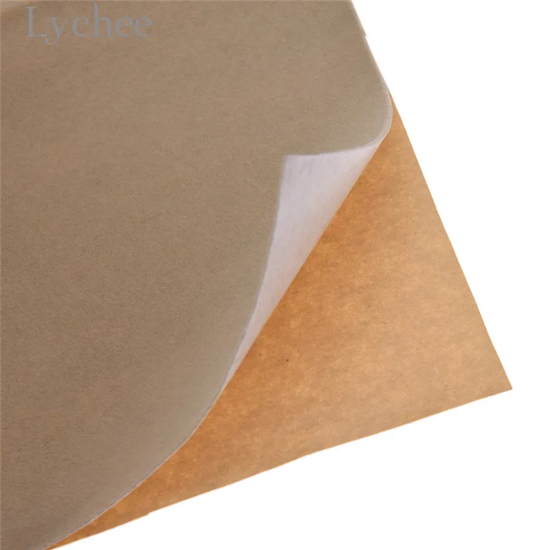 Lychee 29x21 см A4 самоклеющаяся бархатная ткань высокого качества, одноцветная ткань, сделай сам, контактная бумага для ювелирных изделий, ящик