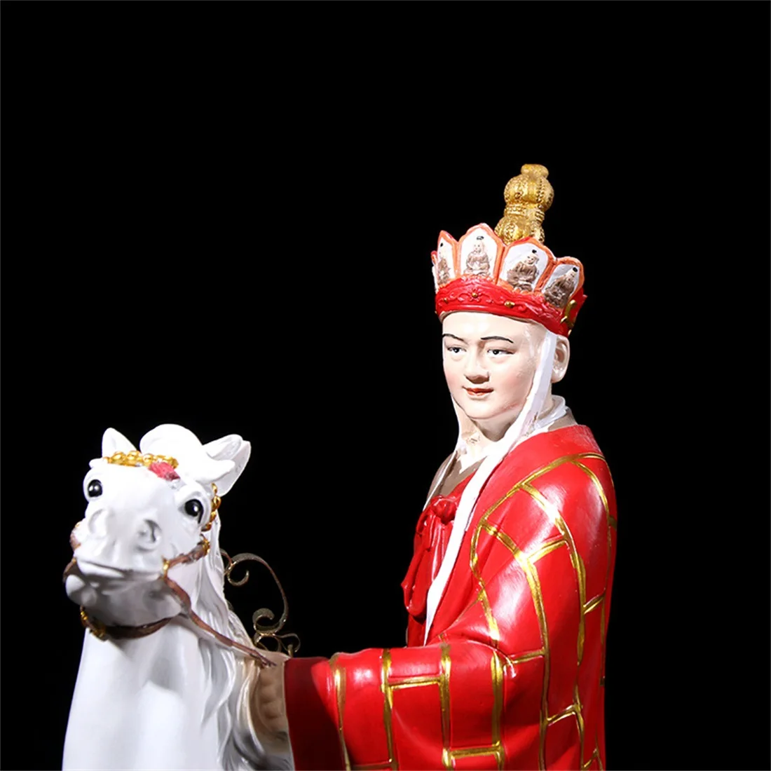 Creative Resin Backflow Incense Burner Tang Monk Smoke Waterfall Aromatherapy Furnace Holder Censer Use In Home Office Teahouse