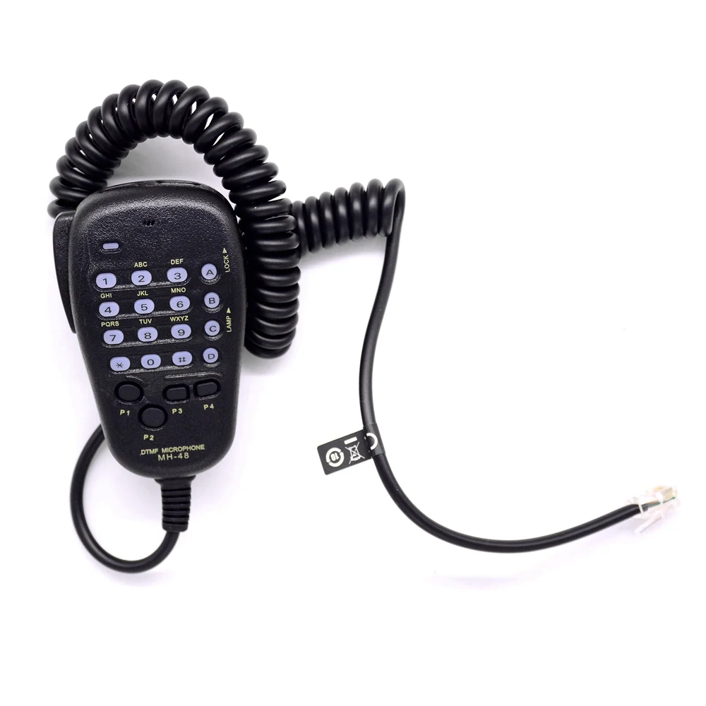 DTMF MH 48A6J микрофон для Yaesu FT 7800R 8800R 8900R 7900R 7100M series mobile radio Accessroy PTT mic|Рации| |