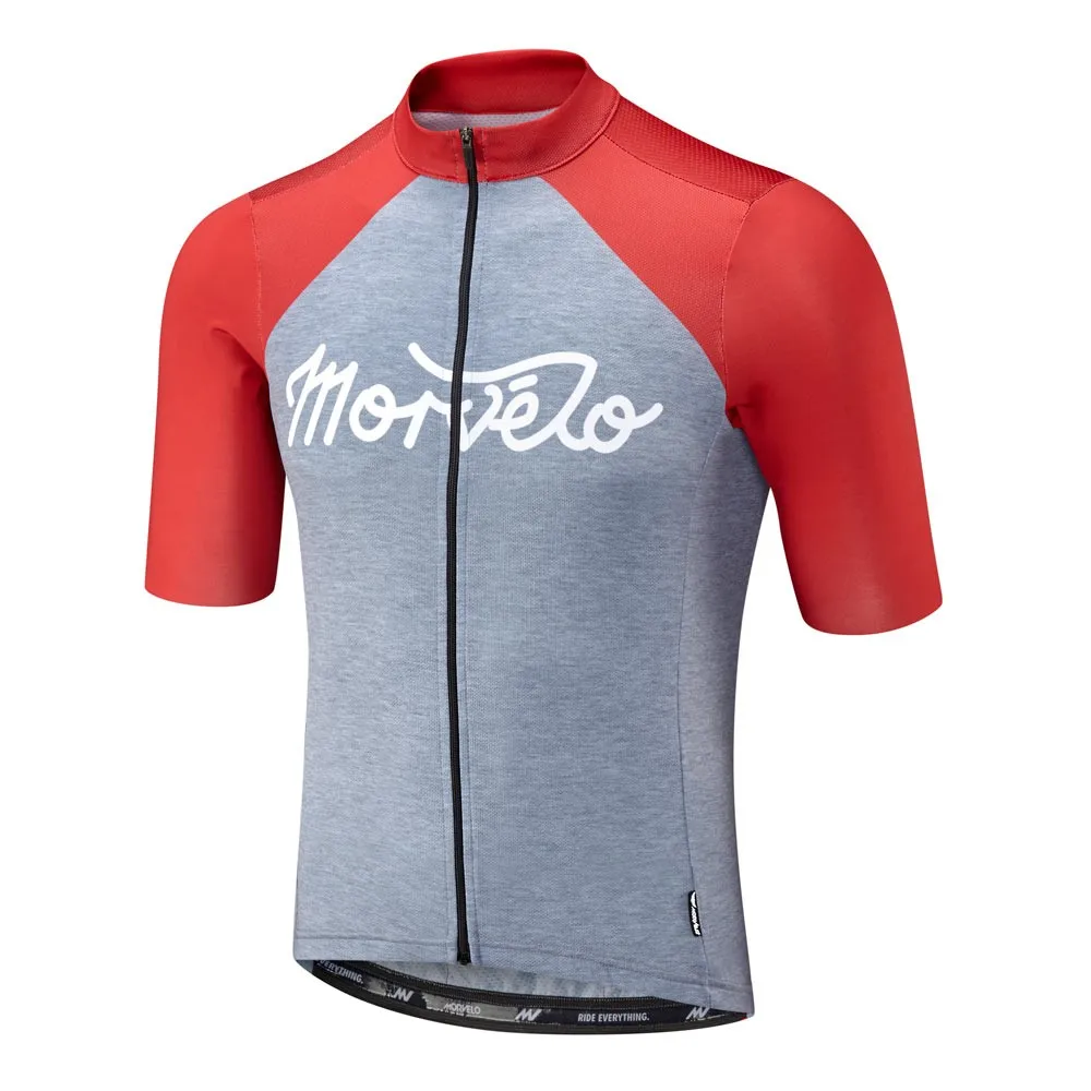 morvelo, летняя мужская майка с коротким рукавом для велоспорта, дышащая рубашка для велоспорта, MTB, одежда для Майо, спортивная одежда - Цвет: 3