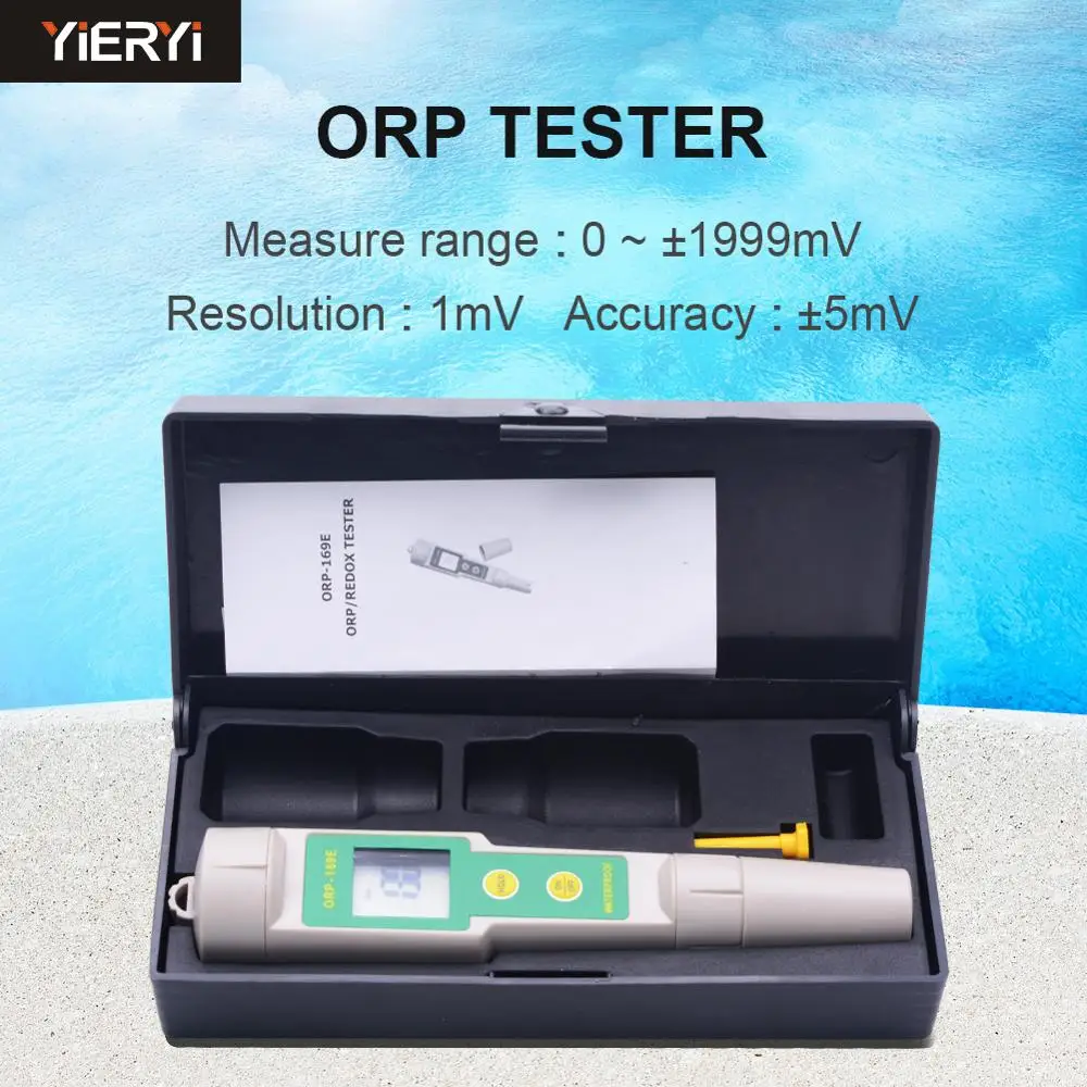 Ceny Przenośny długopis miernik orp Redox potencjał Tester negatywny potencjał miernik w kształcie długopsiu miernik orp