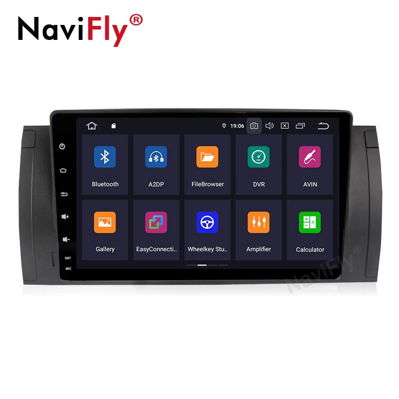 Clearance Pure Android9.0 IPS Screen DSP 4G RAM 64G ROM Car Multimedia player for BMW 5 Series X5 E53 E39 M5 Car Audio gps wifi 4G 2