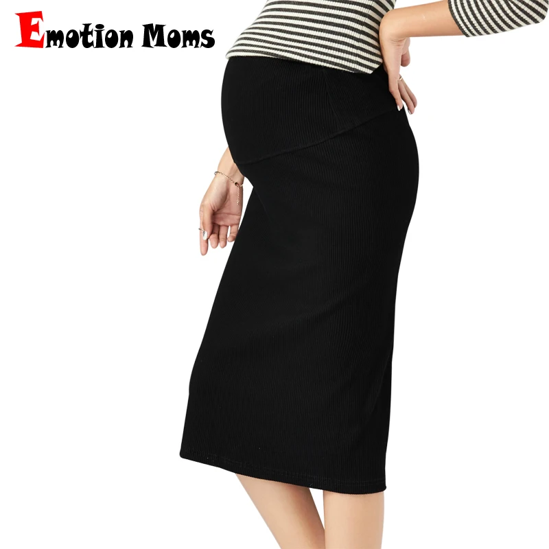 Emotion Moms корейская мода для беременных платье женщин Весна Осень Юбки Брюки
