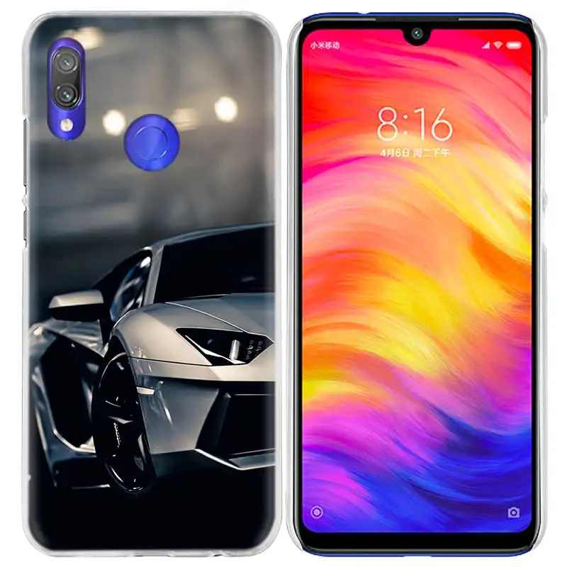 07 Спортивный супер автомобильный чехол для Xiao mi Red mi Go Note 7 6 6A Pro S2 5 5A 4X mi A1 A2 9 mi x 3 5G 8 lite Play F1 жесткий чехол для телефона - Цвет: 07