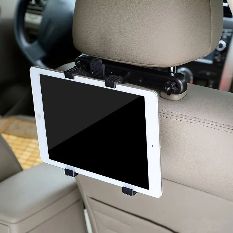 

Overfly Phone Stand Holder Car Mount Holder Back Seat Headrest For iPad 2 3/4 Air 6 mini 360 adjustable Tablet Table PC Stands