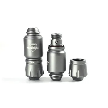 

Rocket Rotary Cartridge Imported Motor Mini Short Gray Tattoo Pen Aluminum Permanent Makeup Eyebrow Tattoo Equipment