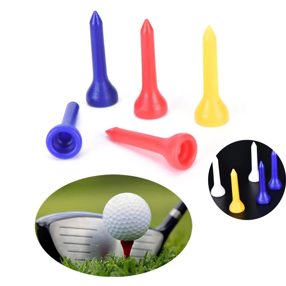 

100pcs 36mm Golf Tools Plastic Golf Tees Golf Accessories
