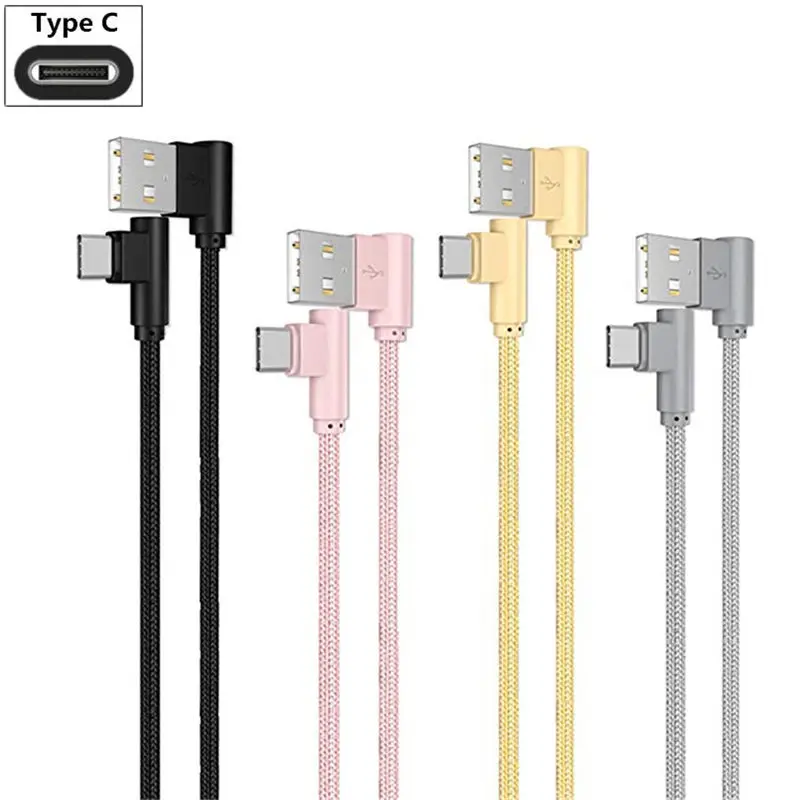 

Angle head Charger Cable for Nokia 8 sirocco 7 plus 6 2018 Type C Data Wire for Huawei P30 P20 Pro Mate 20 lite 20X