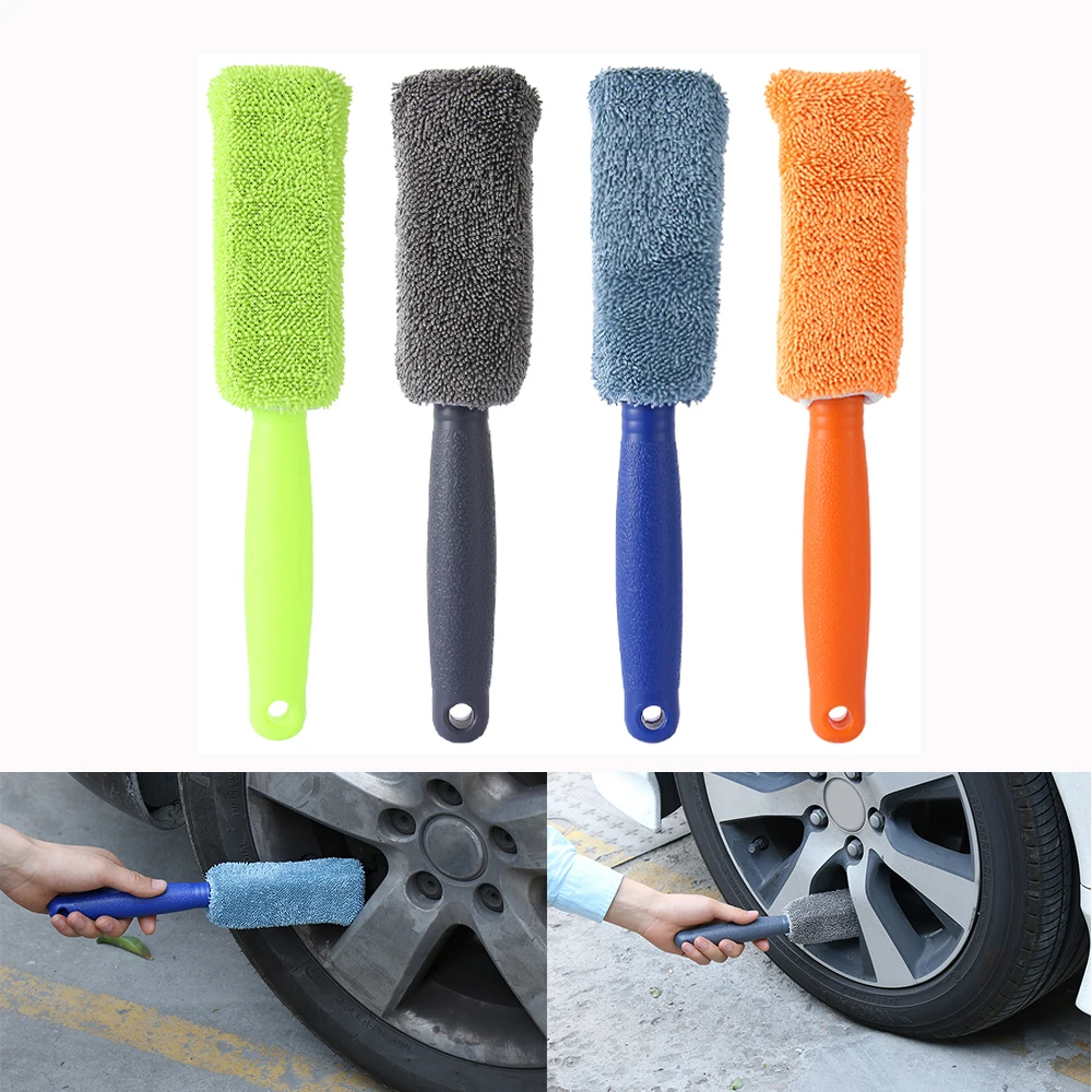 Щетка для автомобильных колес, обода для мытья шин, щетка для мытья автомобильных колес, пластиковая ручка, щетка для чистки, инструмент для мытья