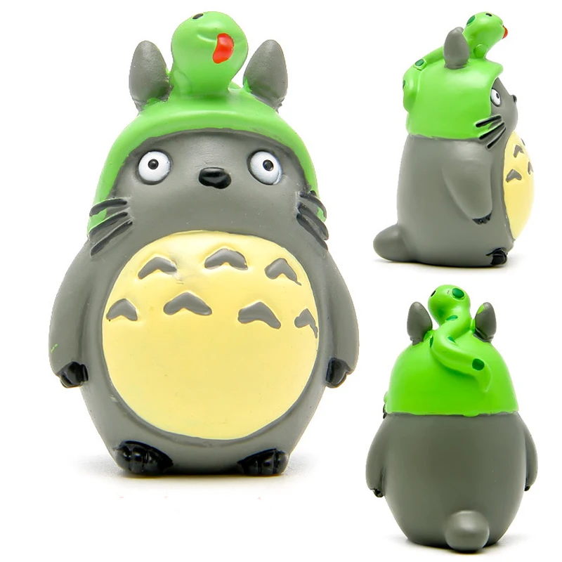 1 шт. DIY Studio Ghibli Хаяо Миядзаки аниме Мой сосед Тоторо знак ПВХ фигурку Игрушечные
