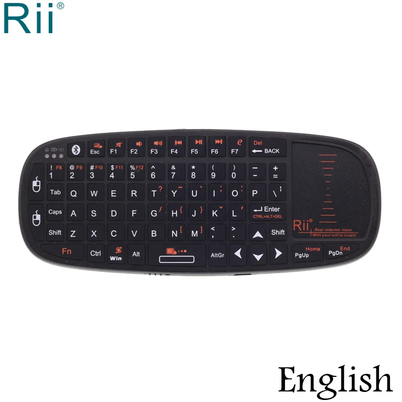 

[20pcs/lot] Rii i10BT Mini Bluetooth Wireless Keyboard for iPad Pro/iPhone X /Android TV Box/Tablets