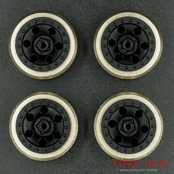 

AutoRC Geko 1/24 GK-24 share part rc cars Alloy Beadlock GK-6C21B Wheels #AU02702