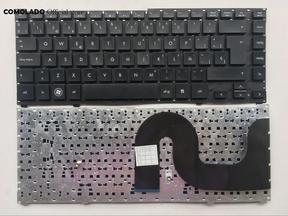 SP Spanish Laptop keyboard for HP ProBook 4310S 4311S Black without frame keyboard SP Layout