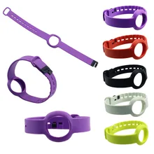 100 шт/партия DHL для Jawbone Up Move большого размера, мягкий силиконовый сменный ремешок для браслета, широкий браслет для часов 11 цветов