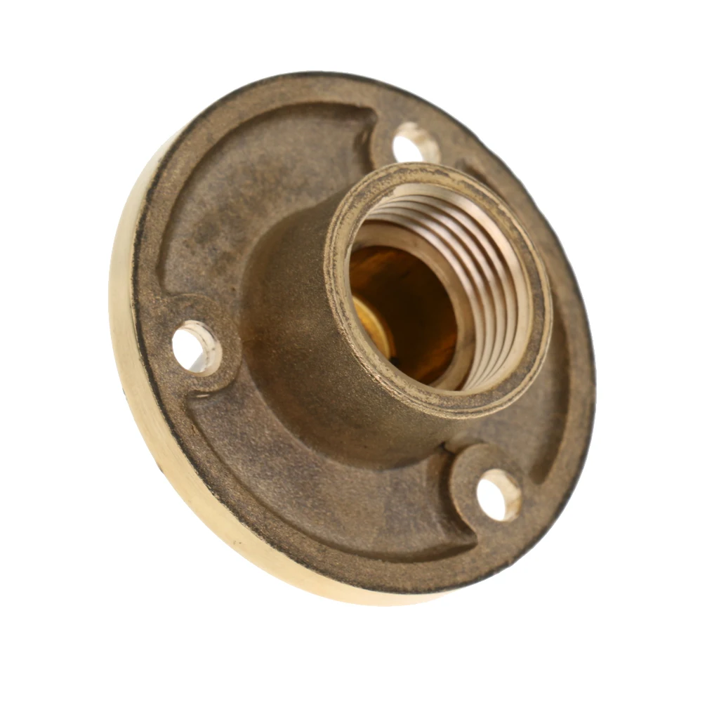Bronze Garboard Marine Boat Yacht Screw Drain Plug Fits 1 Inch Diameter Hole for Inflatable Fishing Boat Dinghy Accessories