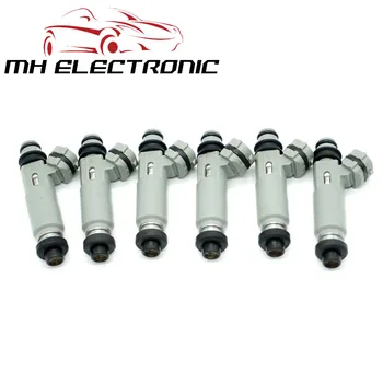 

MH Electronic 6pcs/lot Top Fuel Injector 23209-15040 23250-15040 for TOYOTA Corolla 1.6L 4A-FE 1997~1999 Free Shipping
