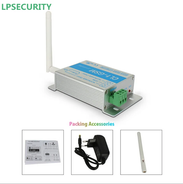 Lpsecurity GSM SMS ворот мобильного телефона удаленного Управление Switch QUAD band 850/900/1800/1900 мГц CL1-GSM