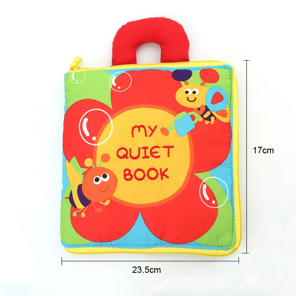 Baby Toy Soft Cloth Books Baby toddlers Infant Educational Toy for Kid Baby Toys 0-36 month 2 Patterns sensory Book rustle Baby Toy Soft Cloth Books Baby toddlers Infant Educational Toy for Kid Baby Toys 0-36 month 2 Patterns sensory Book rustle