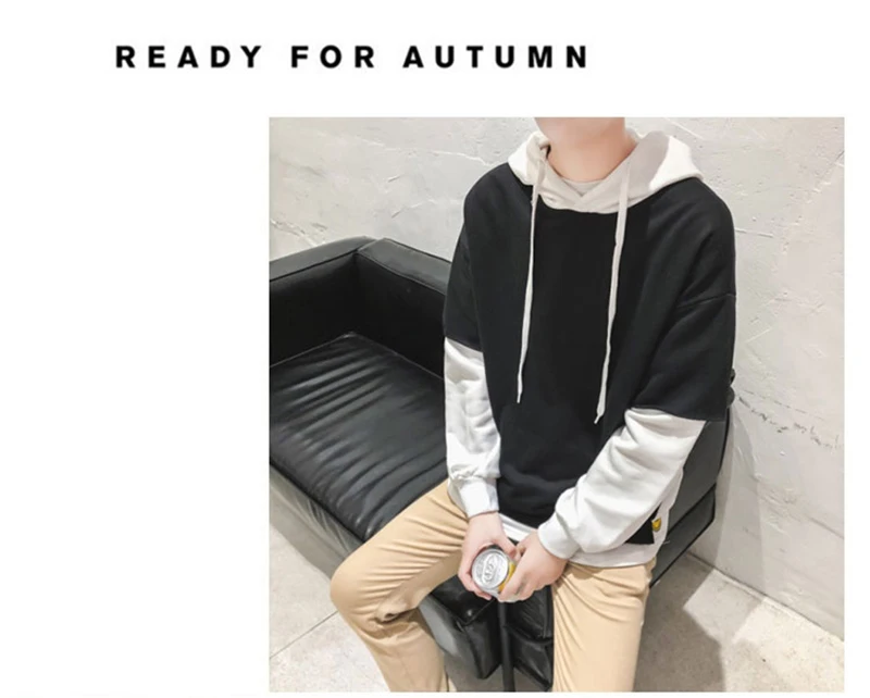 Korean sweatshirt men hoodie hip hop  (17)