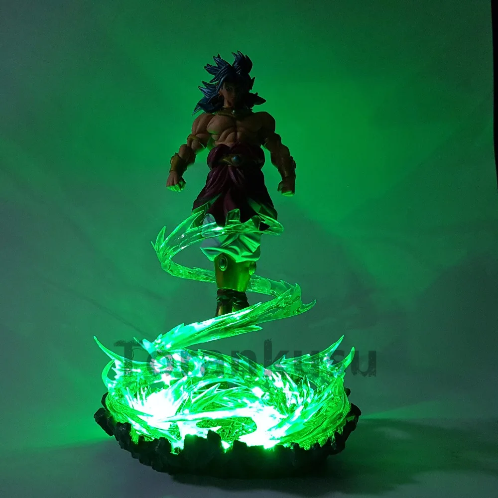 Dragon Ball Z Scultures Broly ПВХ фигурку Коллекционная модель игрушки аниме Dragon Ball Супер DBZ Broly с эффектом Летающий