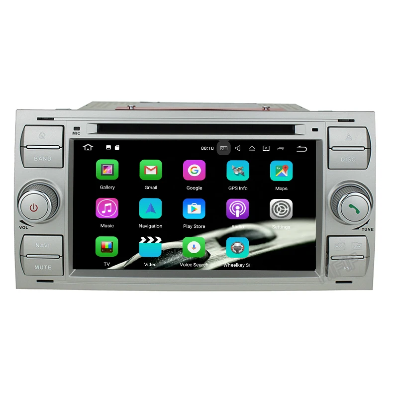 PX6 Android 10 DAB + Автомобильный dvd плеер в тире для Ford Transit Focus Connect S MAX Kuga Mondeo с