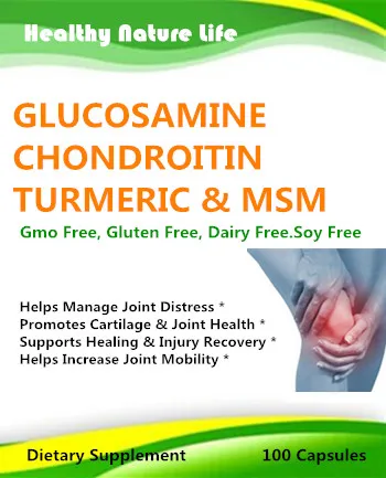 Глюкозамин с хондроитиновой куркумой MSM Boswellia-дополнение для облегчения боли в суставах-противовоспалительное и антиоксидантное средство