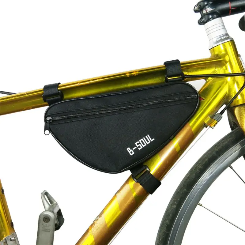 

B-SOUL 2019 New Cycling Bike Bicycle Frame Bag Pack Pannier Front Tube Triangle Bag Pouch Waterproof MTB Road Bicycle Bag