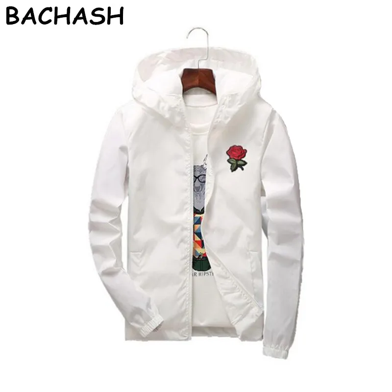 

S-7XL Hooded Windbreaker Jacket Patchwork Jackets Women Color Block Zipper Jacket 2018 Fall Fashion Casual Plus size Outerwear