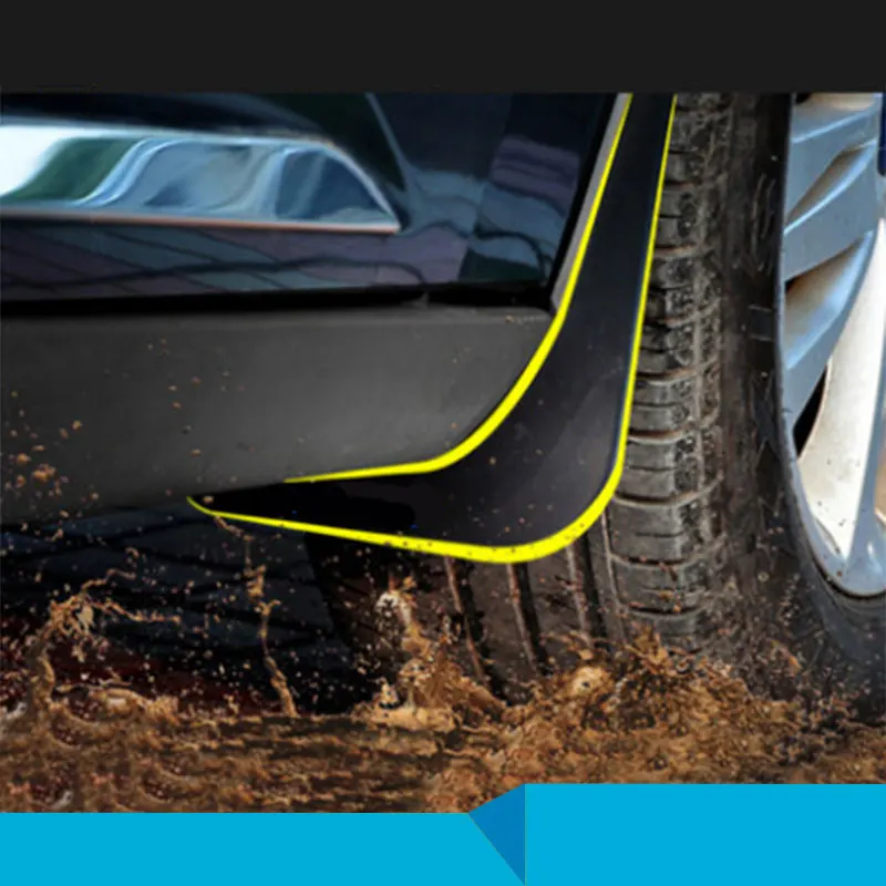 4 шт./компл. ABS автомобильное крыло всплеск грязи Защитная крышка Брызговики для Ford Focus 2 MK2 хэтчбек ремонт Запчасти