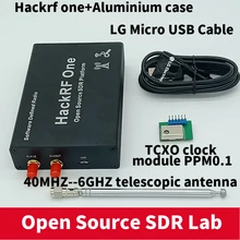 HackRF One SDR программное обеспечение определило Радио 1 МГц до 6 ГГц Материнская плата макетная плата комплект