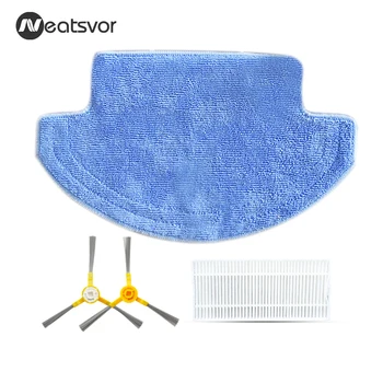 

Spare part for Robot Vacuum Cleaner Neatsvor V390,Side Brush*1pair +HEPA *1pc+Mop*1pc