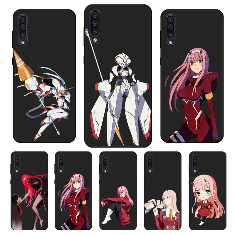 

P031 Darling In The Franxx Black Silicone Case For Samsung Galaxy A2 Core A6 A7 A8 A9 A10 A30 A40 A50 A60 A70 A8S A9S A20E Plus