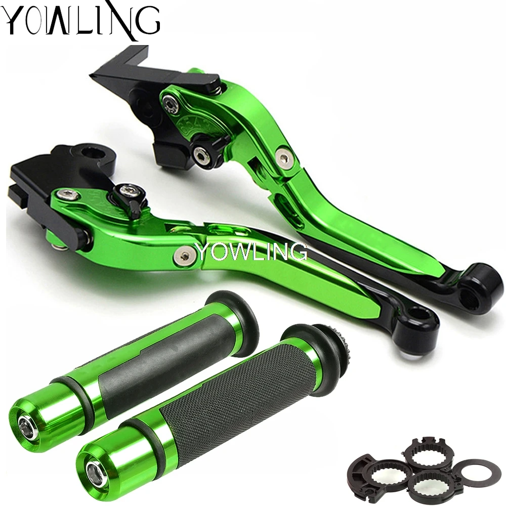 

Adjustable Brake Clutch Levers Handlebar Hand Grips Handle For Kawasaki Z1000 2007 2008 2009 2010 2011 2012 2013 2014 2015 2016