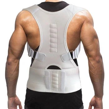 

2019 Upper Back Orthopedic Magnetic Improve Posture Corrector Brace Shoulder Lumbar Support Belt for Men Women Corrector Corsets
