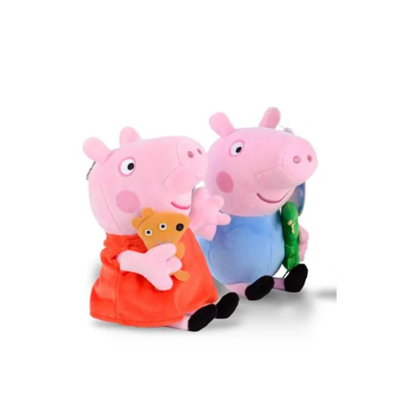 

Peppa Pig George Family Dad Mom Pelucia 25 CM Stuffed Doll Plush Toys Children Birthday Gifts