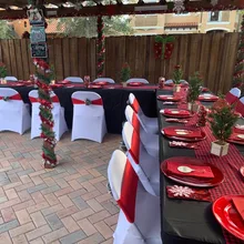 50 шт. ленты из спандекса на стулья бантики-Вьетнамки с эластичным ремешком с пряжка со стразами и поясом с бантом для свадебного торжества банкетные украшения