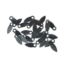 100 шт./пакет 17*7 мм черные металлические листы, Декор, альбом для скрапбукинга, вращающаяся кнопка блокировки, рамка, крючки, украшение для ноутбука, аксессуар 100 шт./пакет 17*7 мм черные металлические листы, Декор, альбом для скрапбукинга, вращающаяся кнопка блокировки, рамка, крючки, украшение для ноутбука, аксессуар